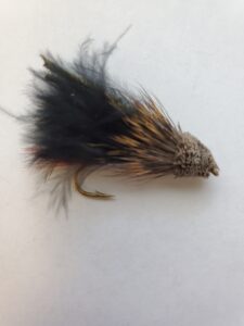 Black Marabou Muddler