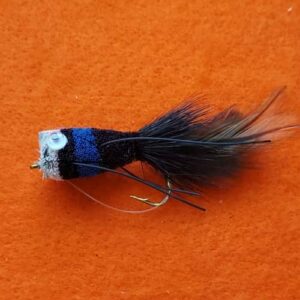 Black and Blue Bass Bug