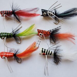 Assorted Bass Poppers