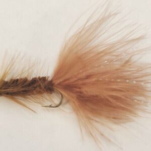 Brown wooly bugger